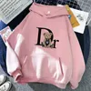 Neue Baumwolle Hoodie Mode Marke Fleece frauen Mit Kapuze Pullover Niedlichen Bären Gedruckt Sweatshirt Männer Frauen Kleidung Kostenloser Versand