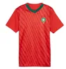 23 24 Marrocos Mens Futebol Jerseys RICHARDSON DZ ABDE EL KHANNOUSS Home Player Versão Cultural e 23/24 Home Away Camisas de Futebol Uniformes de Manga Curta