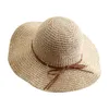 Cappelli a tesa larga Donna Cappello floscio Cappello estivo Berretto da spiaggia ripiegabile in cotone per viaggi Casquette Femme Sombreros De Mujer Para