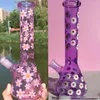 Dasiy Glass Bong Dab Rigs Beaker Hookahs Downstem Perc Thick Glass Water Bongs Smoking Pipe With 14mm Joint