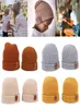 Gorro infantil de malha, 9 cores, recém-nascido, quente, chapéu de inverno para meninas, meninos, boné de bebê, 9437842