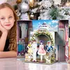 Beleza moda magnética vestir-se bonecas papel princesa conjunto educacional fingir e jogar viagem playset brinquedo gamesvaiduryb