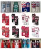 Na85 Mitchell e Ness Basquete Jerseys 23 Michael Scottie 33 Pippen Dennis 91 Rodman North Carolina College EUA 96 All3218844