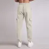 Pantalons pour hommes Joggers Pantalons de survêtement Hommes et femmes Taille élastique Perdre Pantalon décontracté Noir Coton extérieur Hommes Sweat