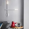 Lâmpada de parede moderna LED luz para quarto sala de jantar escada corredor restaurante el café arandela fundo decorativo