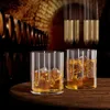Revolver decanter in vetro set da whisky distributore di vino bar contenitore per bere Bottiglia a forma di pistola Regali da uomo squisiti 240111