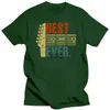 Мужские футболки мужские B Guitar Dad Ever рубашка sic Vintage Faers Day Gifts TShirtsyolq