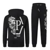 PLEIN BEAR Heren Hoody TRACKSUIT TOP BROEK HEXAGON Trainingspak Heren Hoodies Casual trainingspakken Jogger Jassen Broeksets Sportpak 71198