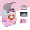 Schooltassen voor meisjes Kind Roze Eenhoorn Nylon Bedrukken Rugzak Kleuterschool Student Schattig Meisjes Kinderschooltas Waterdicht Kind 240111