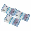 50% Tamanho Envelhecido Prop Money Toy Party Games Copiar Party Fake Money Notes Faux Billet Euro Play Collection Presentes para vídeos musicais, habilidades matemáticas, brincadeiras infantis e festas