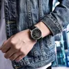 sun Moon and Stars Mechanical Fashion High End Multi Functional Hollow Real Belt Waterproof Men s Watch