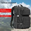 Large capacity outdoor sports travel camping backpack 40L tactical backpack waterproof hiking backpack 240112