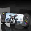 Spelkontroller Joysticks D8 Telescopic Wireless Controller för PUBG Game Bluetooth 5.2 Mobil Joystick med Turbo Vibration RGB Gamepad för P3 P4 PC