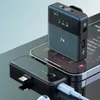 LAPEL Microphone Wireless Lavalier System för DSLR SX31 -videokameror, GoPro, datorer - 2,4 GHz frekvens, brusreducering, lång överföringsområde, lätt att använda