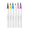 La penna per eyeliner MINSHZEE è un trucco liquido di colore bianco marrone durevole molto fine impermeabile 240111