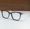 Nouveau design de mode lunettes optiques carrées 8257 cadre de planche d'acétate de forme classique style simple et populaire avec étui en cuir lentille claire