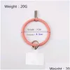 Other Cell Phone Accessories Hanging Ring Rope Mobile Case Sile Bracelet Circar Drop Delivery Phones Dhfu4