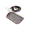 Cinghie per cellulare Ciondoli Strass Bling Perline di cristallo Cordino con porta badge identificativo verticale Tracolla per cellulare 8 colori Can M Dhlsw