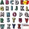 Patchs de lettres pour vêtements, lettres pour bébés, à repasser sur enfants, Alphabet, Ecusson, petit thermocollant brodé, Parche mignonne Naszywki