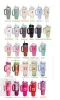 미국 주식 40oz 빨간색 휴가 Quencher Tumblers Pink Cosmo Parada 공동 브랜드 플라밍고 스테인리스 스틸 발렌타인 데이 선물 컵 실리콘 핸들 뚜껑 밀짚 자동차 머그잔 0228