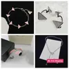 Armband-Halskette, 2024, neuer Mode-Look, plattiert, Designer-Ohrringe, Halskette, Armband, Designer, neueste Mode für Frauen, geometrische Ohrringe für Hochzeitsfeier, Schmuck