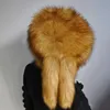 Vrouwen Mannen Bontmutsen Dikker Warme Harige Faux Flat Top Caps Mongoolse Prinses Staart Hoed Winter Russische Luxe Skullies Mutsen 240111