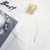 Accessori per capelli Ragazze eleganti Diademi da sposa in cristallo Regali di gioielli con fascia da principessa in lega con strass da sposa