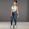 Pantalons moulants pour femmes, Leggings de Yoga, taille haute, extensibles, Fitness, Gym, Sexy, serrés