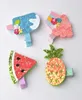 2019 New Baby Girls Sequin Barrette Cute Pineapple watermelon Popsicle cake Party Hair Accessory Children fruits Hairpin Y28483417066