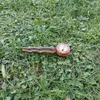 Smoking pipes Handmade wooden curved bamboo pipe, cigarette holder, bamboo joint Wood pipe