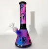 Rauchen Shisha Bäume Glas Wasser Bongs Baker Base mit 14 mm Schüssel Ice Bubbler Dab Rigs 10 Zoll hohe Bong dicker Dab Rig