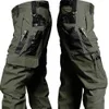 Pantaloni tattici mimetici da uomo Pantaloni da combattimento SWAT Ripstop impermeabili militari Pantaloni cargo militari multitasche resistenti all'usura 240111