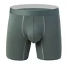 Onderbroeken Heren Sexy Ondergoed Modale Boxershorts Mid Taille Ontwerp Anti-slijtage Platte Hoekbroek Casual Sport