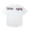 Diseñador Bear Palm Angles T Shirt Moda de verano para hombre para mujer Camisetas de manga larga Tops Luxurys Carta Ropa de algodón Ángulo Ropa de manga corta Palm Angles Shirt 230