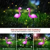 1pc/3pcs Tuin Buiten Flamingo LED Staaklampen Op Zonne-energie Waterdicht Voor Tuin, Gazon, Patio, Vijver, Achtertuin Decor, Halloween Decoraties Verlichting Buiten