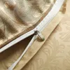 Satynowy euro łóżko bielizny bliźniacy królowa king size zestaw pościeli luksusowy kołdra nordycka podwójna dla domu komfort 240112