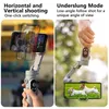 AOCHUAN Smart X Pro 3Axis Foldable Handheld Gimbal Stabilizer with Fill Light Wireless Charging For Phone Action Camera 240111