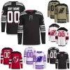 Maillots de hockey personnalisés New Jersey''Devils''Mens 30 Martin Brodeur 13 Nico Hischier 44 Miles Wood 86 Jack Hughes 88 Kevin Bahl 14 Nathan Basti