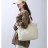 Sac à main en Nylon pour femme, avec sangle de traction, pour fille japonaise, sous les bras, fourre-tout pour étudiante, automne et hiver, nouvelle collection