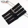 Watch Bands High Quality Watchband 18mm 20mm 22mm 24mm Rubber Strap Black General Style Bracelet