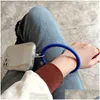 Other Cell Phone Accessories Hanging Ring Rope Mobile Case Sile Bracelet Circar Drop Delivery Phones Dhfu4