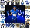 맞춤형 CFL Winnipeg Blue Bombers Jersey 84 Brendon O039learyorange 82 Drew Wolitarsky 27 Johnny Augustine Whop Philyor 20 Brad4555648