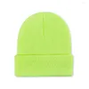 Baretten Klassieke Koreaanse Wol Acryl Gebreide Caps Vrouwen Mannen Skullies Cap Herfst Winter Elastische Mutsen Groothandel