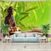 Arazzo Buddha Shakyamuni appeso a parete meditazione sette chakra indiano stile bohémien mandala tapiz hippie buddismo decorazioni per la casa 240111