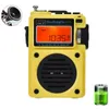 Radio Portable FM/MW/SW/WB Allband Music Radio Receiver Rechargeable Speaker Bluetooth5.0 Internet TF Card Digital Display Radio