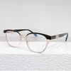 2024 럭셔리 디자인 TFCO LADY OPTICAL FREME 232T 53-18-145 경량 품질의 멀티 컬러 금속 눈썹 풀리 처방 고글 풀셋 디자인 케이스.