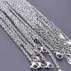 10 Pieces 304 Stainless Steel 22mm Wide Chain 40cm Plus 5cm Necklace 240111