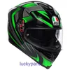 och S -AGV kvinnors dubbla lins K5 Four Seasons Sports bil Motorcykelpendlare Fiberglas hjälmsäkerhet Akmz