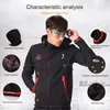 Bicycle set Thicken Men's Jacket Autumn Winter Long Sleeved Wind Jackets Windbreaker Waterproof Motorcyclist Cycling for Man 240112