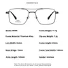 Mężczyźni klasyczny spolaryzowany klip na okularach przeciwsłonecznych Pilot podwójna wiązka szklanek stopu ramy optyczne retro okulary okulary 240111